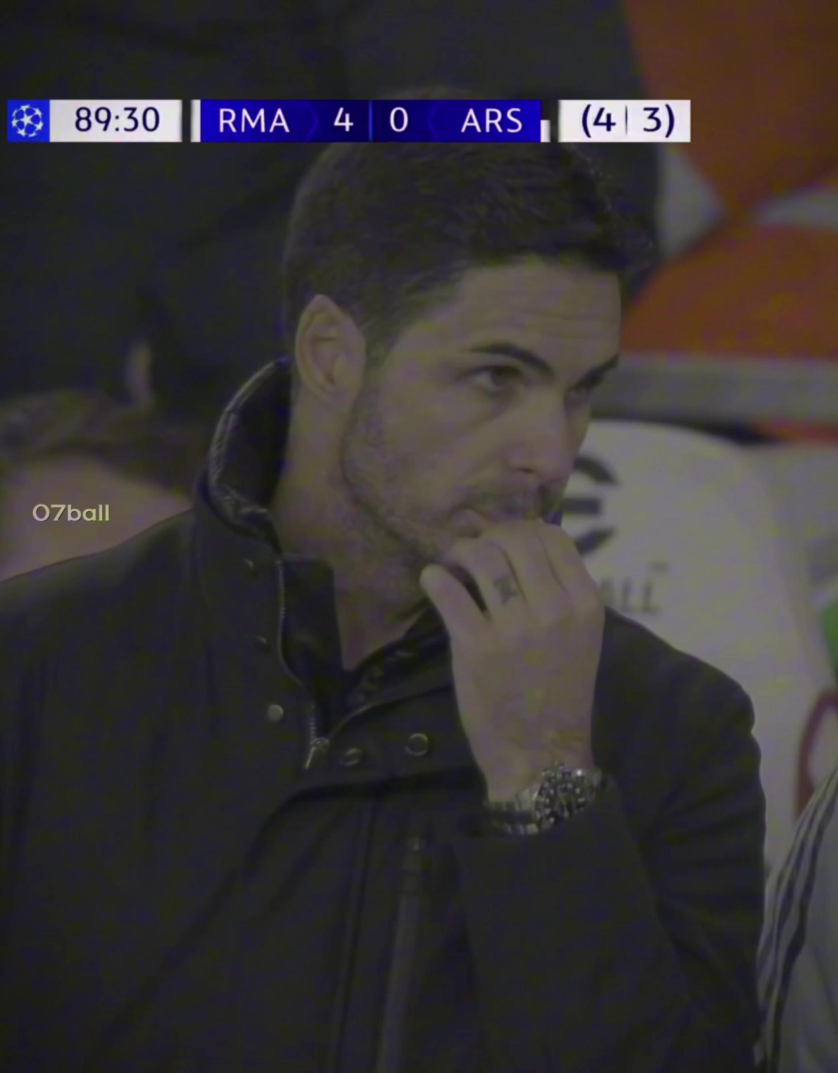 國外球迷：這是皇馬4-3逆轉阿森納場景，你敢信嗎？