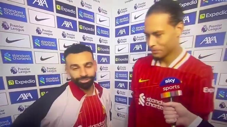 都續(xù)約啦~范迪克：卡拉格不選你全場最佳？薩拉赫：他不會選我