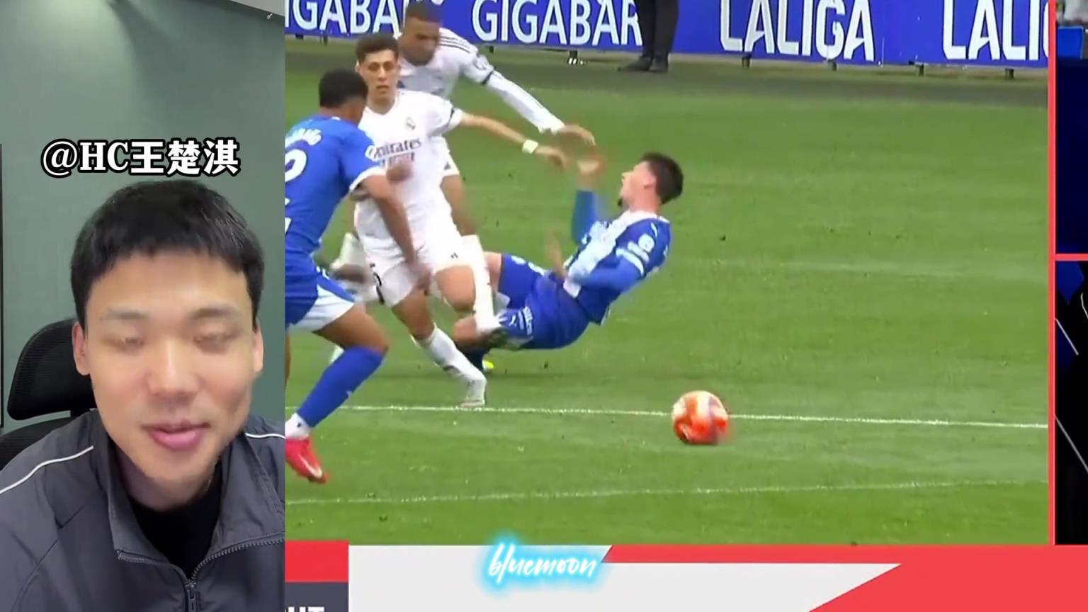 王楚淇銳評姆總紅牌：我龜哥踢急眼發(fā)瘋了 沒得洗 看歐冠發(fā)揮了